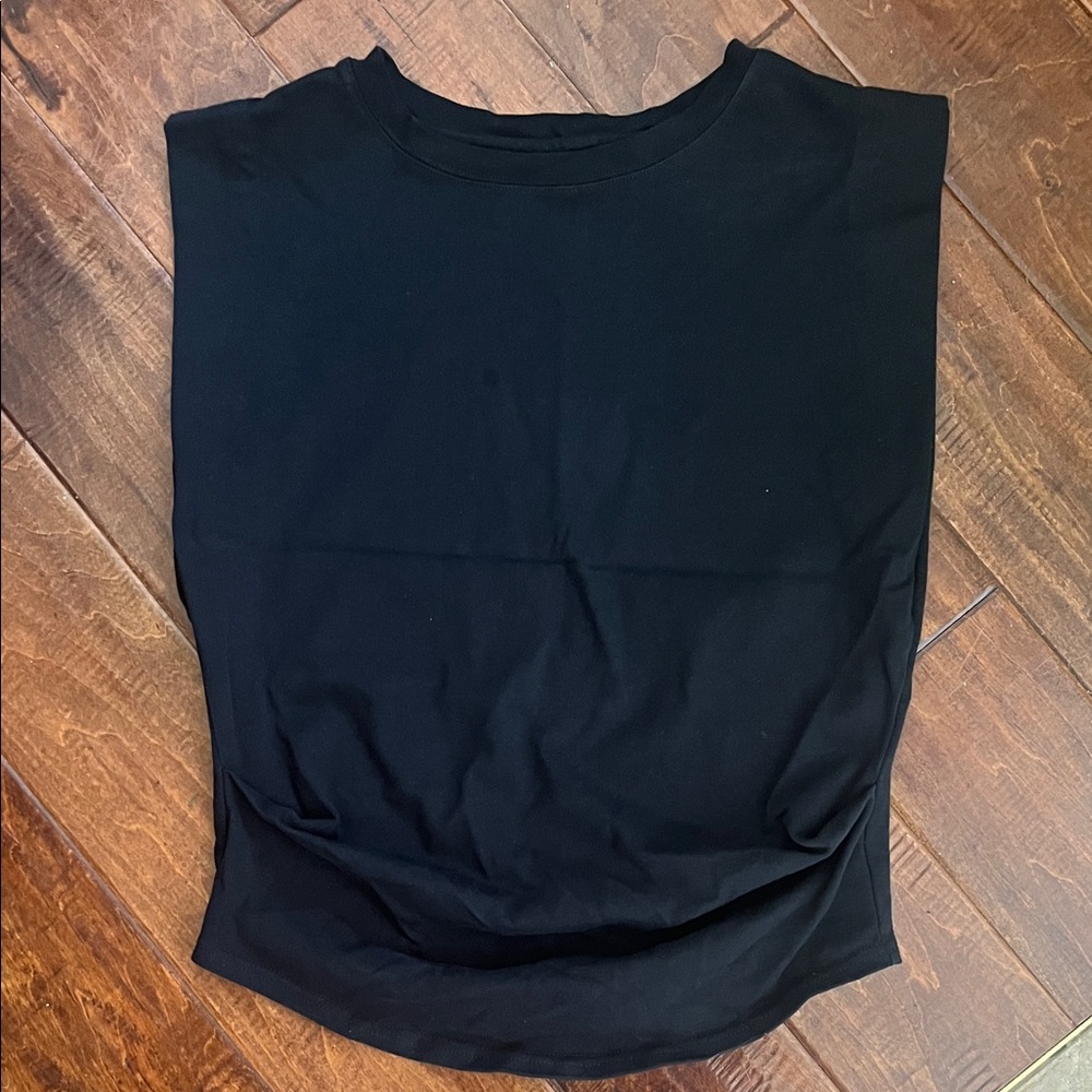 OAK + FORT Classic Black Tee